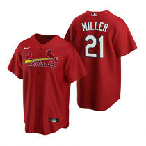 Nike St.Louis Cardinals #21 Andrew Miller Red Game Authentic stitched MLB jersey