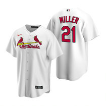 Nike St.Louis Cardinals #21 Andrew Miller White Game Authentic stitched MLB jersey