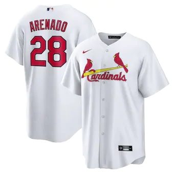 Nike St.Louis Cardinals #28 Nolan Arenado White Game Authentic stitched MLB jersey.jpg