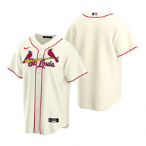 Nike St.Louis Cardinals #Blank Cream Game Authentic stitched MLB jersey