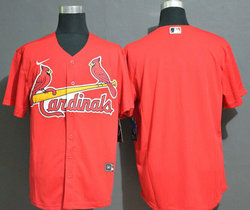 Nike St.Louis Cardinals #Blank Red Game Authentic Stitched MLB Jersey