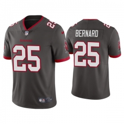 Nike Tampa Bay Buccaneers #25 Giovani Bernard Gray Vapor Untouchable Authentic Stitched NFL Jersey