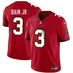 Nike Tampa Bay Buccaneers #3 Rueben Bain Jr Red 2026 Draft Authentic Stitched NFL Jersey