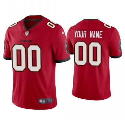 Nike Tampa Bay Buccaneers Customized Red Vapor Untouchable Authentic Stitched NFL Jerseys