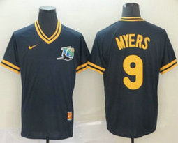 Nike Tampa Bay Rays #9 Wil Myers Pullover Throwback Authentic stitched MLB jersey