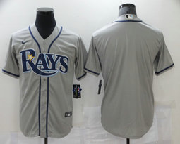 Nike Tampa Bay Rays Blank Gray Game Authentic stitched MLB jersey