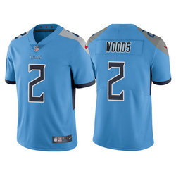 Nike Tennessee Titans #2 Robert Woods Light Vapor Untouchable Authentic Stitched NFL Jersey