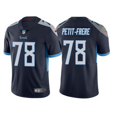 Nike Tennessee Titans #78 Nicholas Petit-Frere Navy Vapor Untouchable Authentic Stitched NFL Jersey