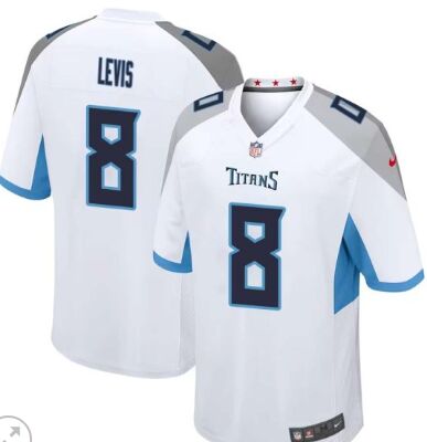 Nike Tennessee Titans #8 Will Levis White Vapor Untouchable Authentic Stitched NFL Jersey