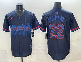 Nike Toronto Blue Jays #22 Ernie Clement City Jersey