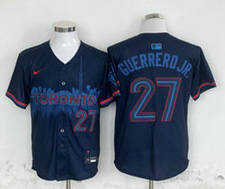 Nike Toronto Blue Jays #27 Vladimir Guerrero Jr. 2024 City Authentic Stitched MLB Jersey