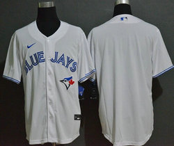 Nike Toronto Blue Jays #Blank White Game Authentic Stitched MLB Jersey