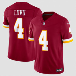 Nike Washington Commanders #4 Frankie Luvu Burgundy 2026 Jersey