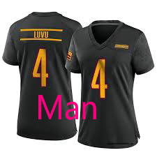 Nike Washington Commanders #4 Frankie Luvu black jersey