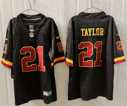 Nike Washington Commanders #21 Sean Taylor Black 2026 Authentic Stitched NFL Jersey