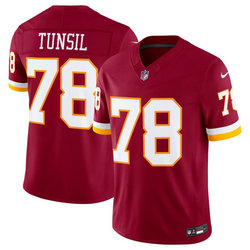 Nike Washington Commanders #78 Laremy Tunsil Burgundy 2026 Jersey