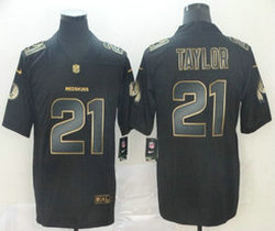 Nike Washington Redskins #21 Sean Taylor Black Gold Vapor Untouchable Authentic Stitched NFL jersey