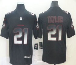 Nike Washington Redskins #21 Sean Taylor Black Smoke Fashion Vapor Untouchable Authentic Stitched NFL jersey