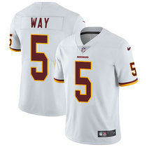 Nike Washington Redskins #5 Tress Way White Vapor Untouchable Limited Authentic Stitched NFL Jersey