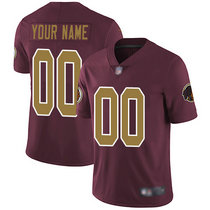 Nike Washington Redskins Customized Gold Red Limited Vapor Untouchable Authentic Stitched NFL Jerseys