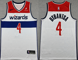 Nike Washington Wizards #4 AJ Dybantsa Red 2026 Draft Icon Edition Stitched Basketball Jersey