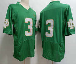 Norte Dame Fighting Irish #3 Joe Montana Green 2023 College Football Jersey