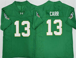 Notre Dame Fighting Irish #13 CJ Carr Green 2026 Limited Stitched Jersey