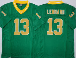 Notre Dame Fighting Irish #13 Riley Leonard Green 2025 Stitched NCAA Jersey