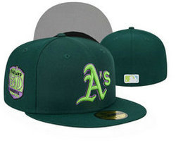 Oakland Athletics MLB Fitted hats yd 1