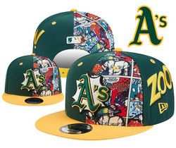 Oakland Athletics MLB Snapbacks Hats YD 05