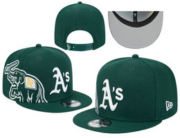 Oakland Athletics MLB Snapbacks Hats ty 02