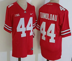 Ohio State Buckeyes #44 JT Tuimoloau Red Vapor Untouchable College Football Jersey