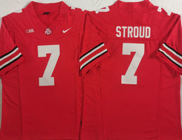 Ohio State Buckeyes #7 C.J. Stroud Red F.U.S.E College Football Stitched Jersey