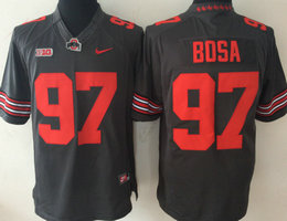 Ohio State Buckeyes #97 Joey Bosa Gray College Football Jersey