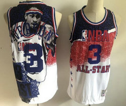 Philadelphia 76ers #3 Allen Iverson All Star Special Edition Swingman Jersey