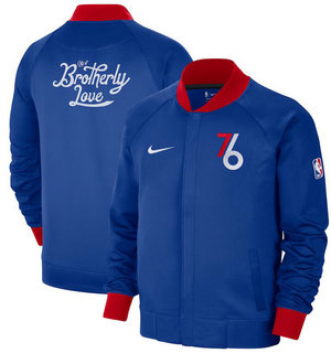 Philadelphia 76ers City Edition Showtime Thermaflex Full-Zip Jacket