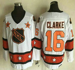 Philadelphia Flyers #16 Bobby Clarke White Throwback 2016 All star Authentic Stitched NHL Jerseys