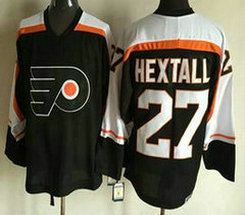 Philadelphia Flyers #27 Ron Hextall 1997-98 Black CCM Vintage Throwback Authentic Stitched NHL Jersey