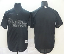 Philadelphia Phillies Blank 2019 Players Weekend Authentic MLB Stitched Jersey