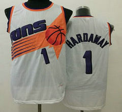 Phoenix Suns #1 Penny Hardaway White Throwback Authentic Stitched NBA jersey
