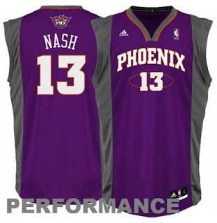 Phoenix Suns #13 Steve Nash purple jersey