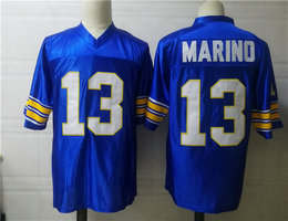 Pittsburgh Panthers #13 Dan Marino Royal College Football Jersey
