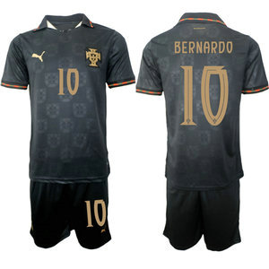 Portugal #10 Bernarod Away 2026 World Cup Soccer jersey