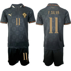 Portugal #11 Joao Felix Away 2026 World Cup Soccer jersey