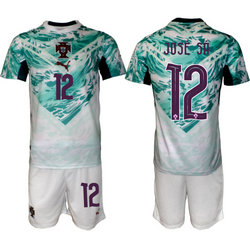 Portugal #12 Jose Sa Away 2026 World Cup Soccer jersey