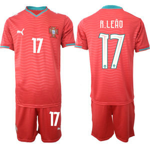 Portugal #17 R.lead Home 2026 World Cup Soccer jersey