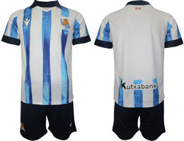 Real Sociedad 2023-24 Home Soccer Club Jersey