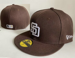 San Diego Padres MLB Fitted hats LX 4