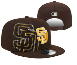 San Diego Padres MLB Snapbacks Hats YD 06
