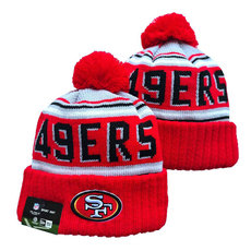 San Francisco 49ers NFL Knit Beanie Hats YD 12